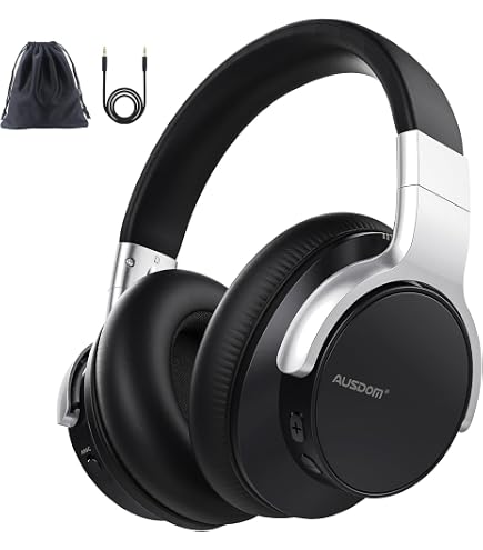 Amazon.com: AUSDOM E7 Noise Cancelling Headphones: Wireless